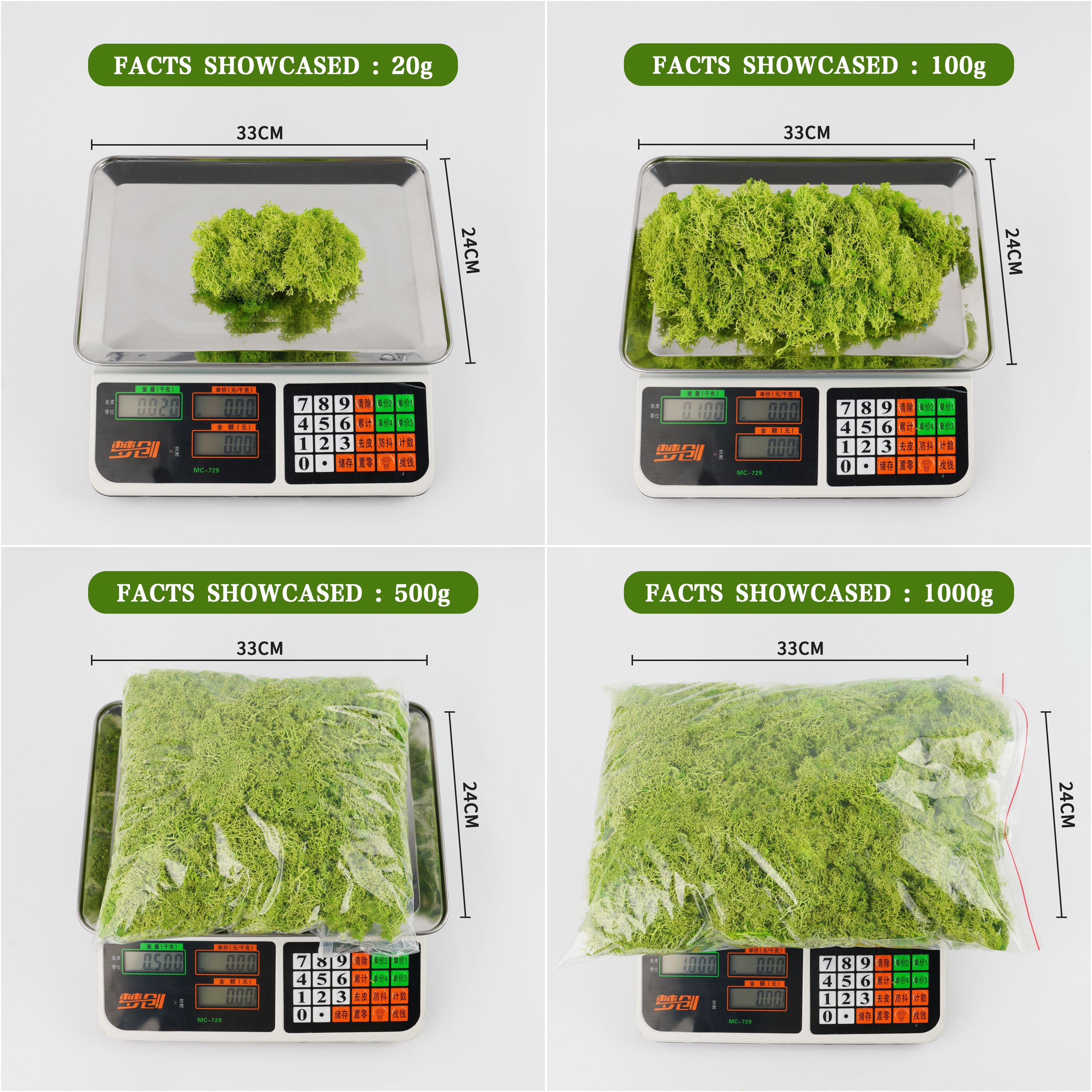 Eternal Life Moss DIY Crafts G - Sphagnum Moss Dry ulasan dan harga