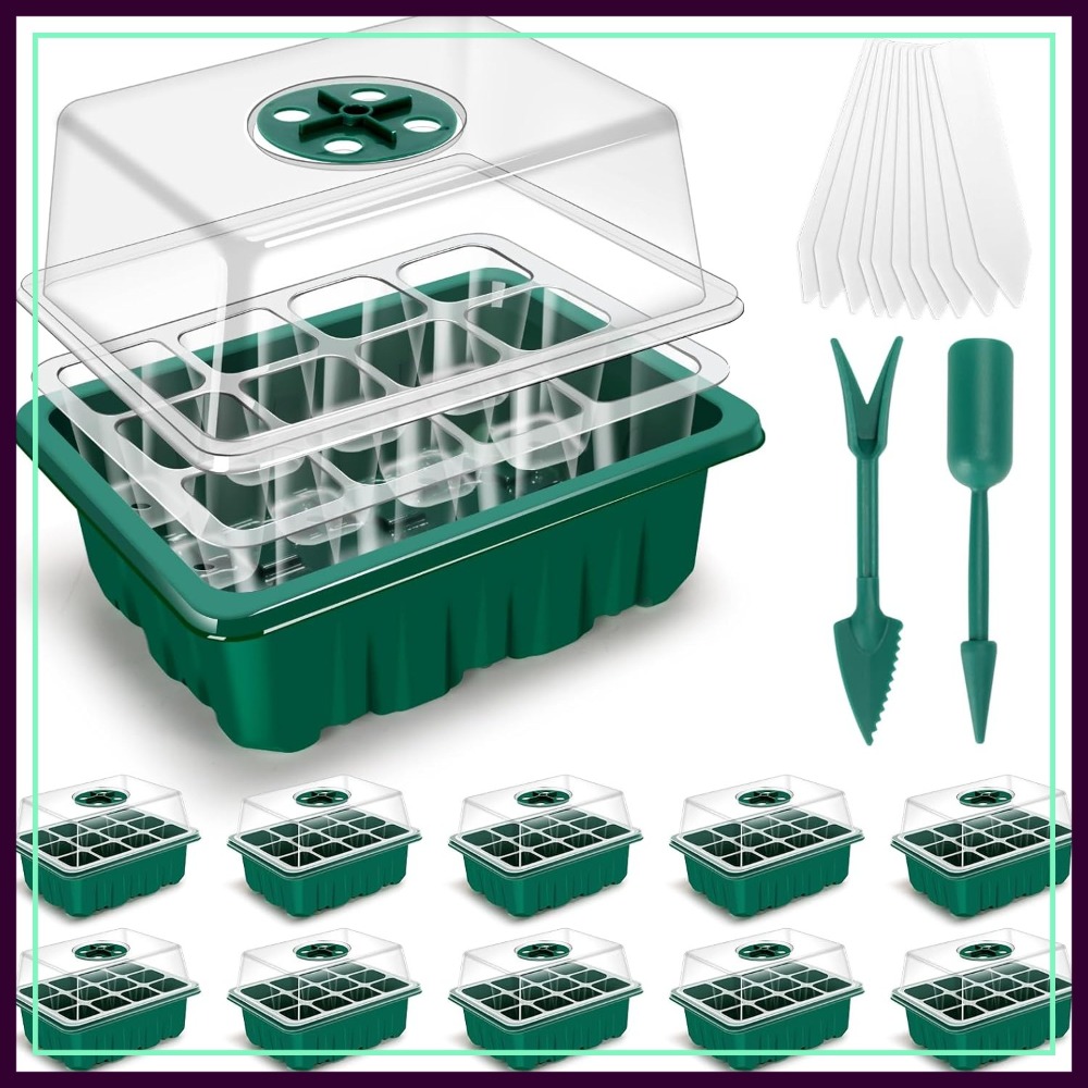 3rd Gen Seed Starter Tray, 10  - Humidity Dome Kit ulasan dan harga