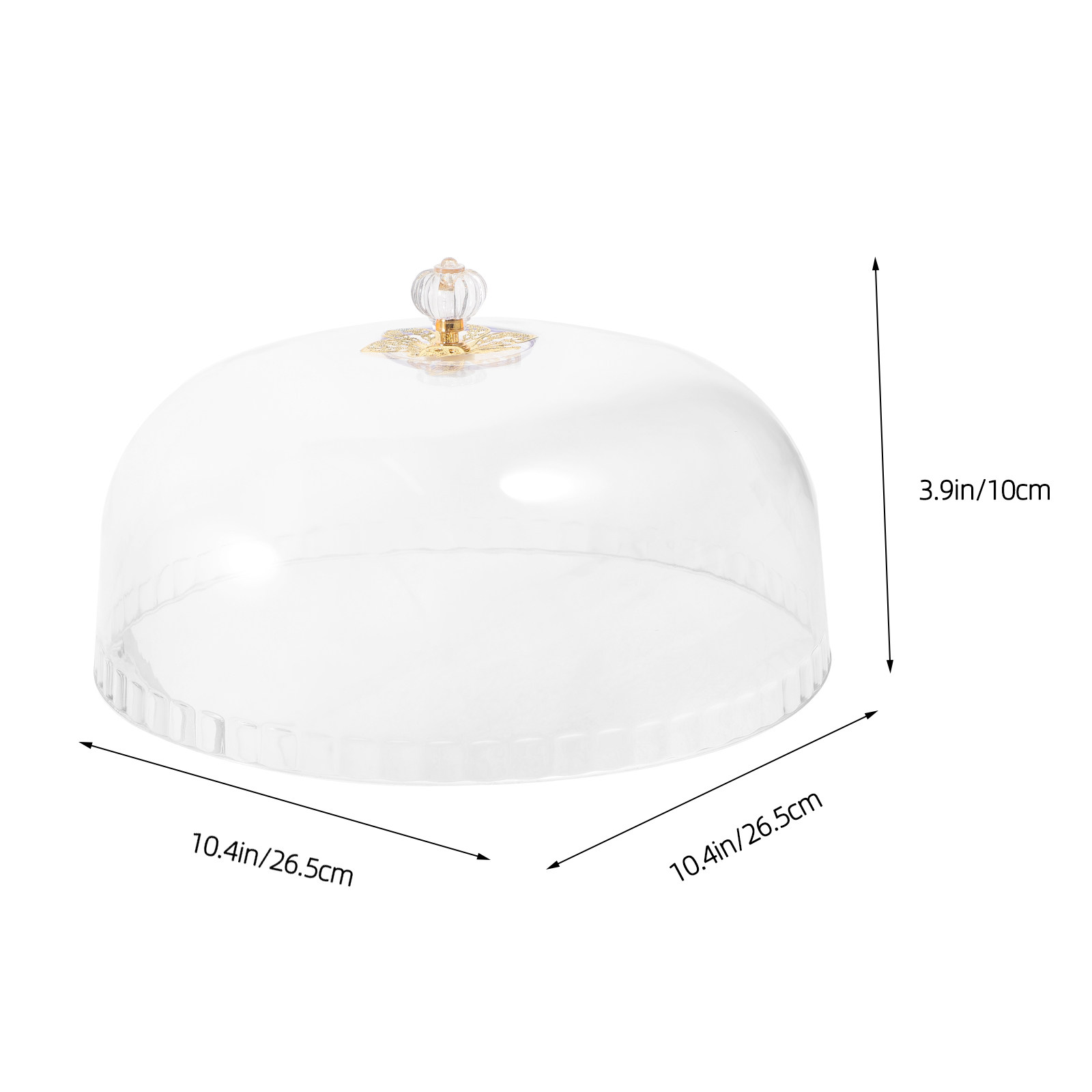 Clear Transparent Cake Dome Ac - Plastic Dome Clear ulasan dan harga