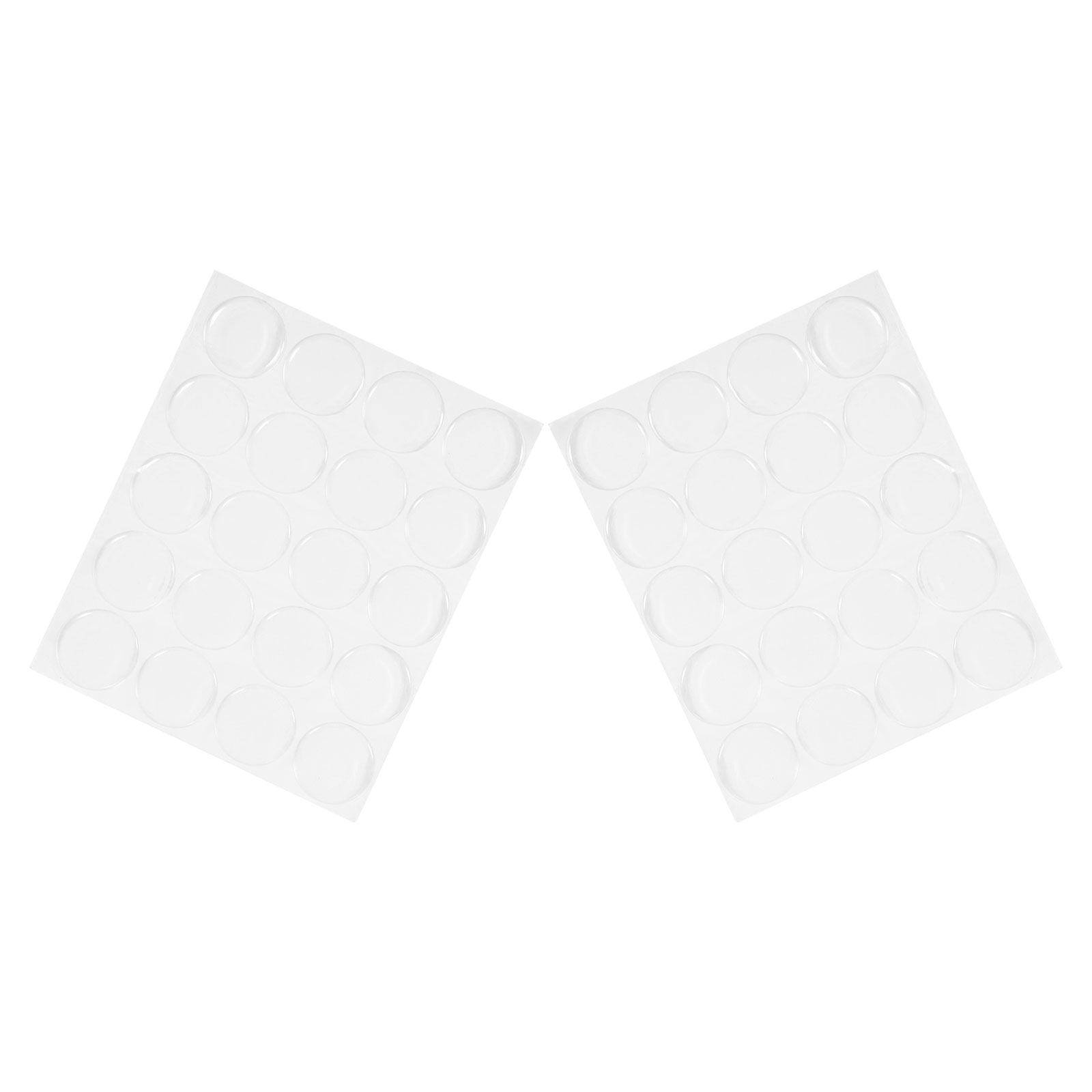 40Pcs Epoxy Dome Stickers Clea - Plastic Dome Clear ulasan dan harga