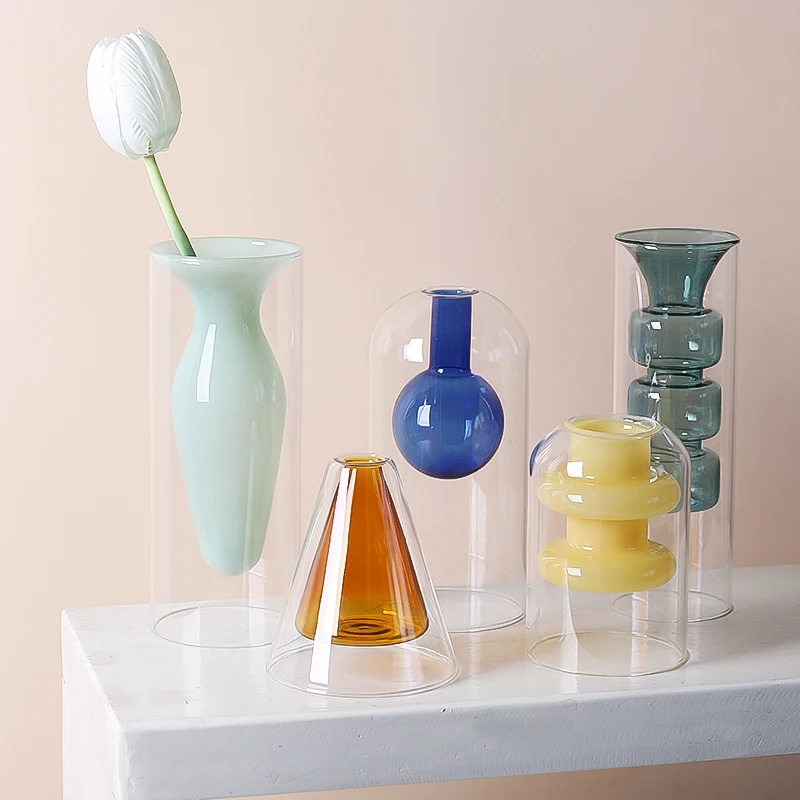 Decorative Double Wall Borosil - Propagation Station Vase ulasan dan harga
