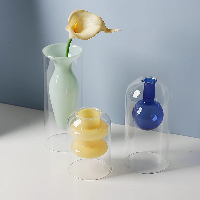 Decorative Double Wall Borosil - Propagation Station Vase ulasan dan harga