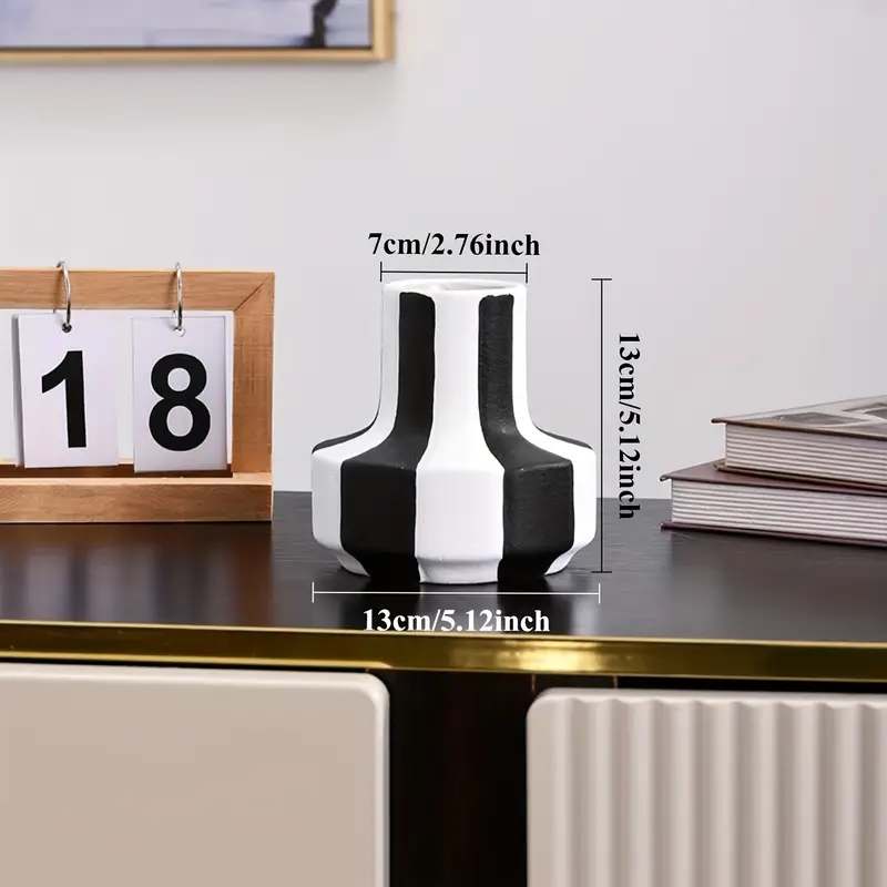 Creative Stripe Vase Black and - Propagation Station Vase ulasan dan harga