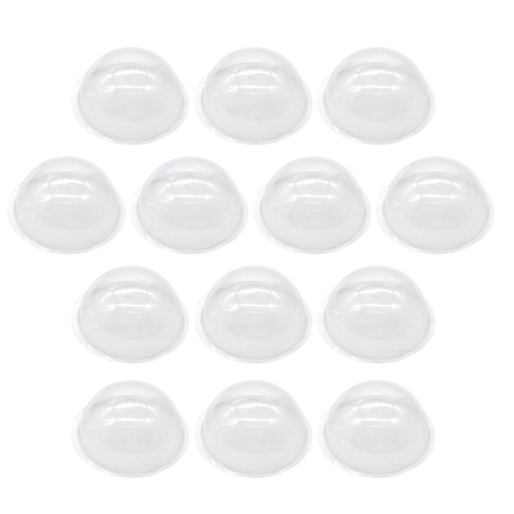 30Pcs Fillable Clear Plastic D - Plastic Dome Clear ulasan dan harga