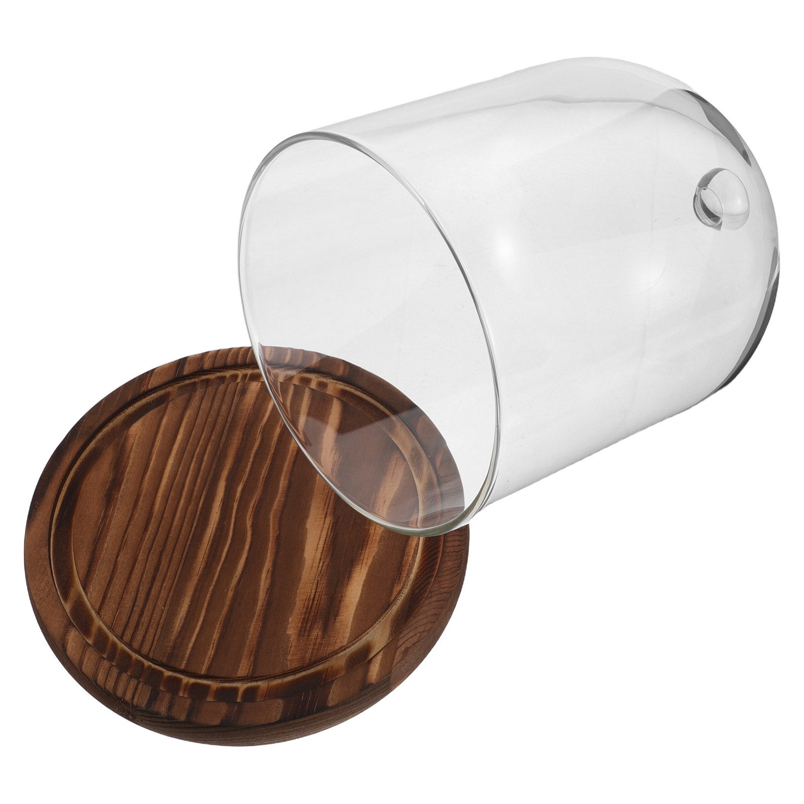 Clear Glass Bell Jar Dome for  - Plastic Dome Clear ulasan dan harga
