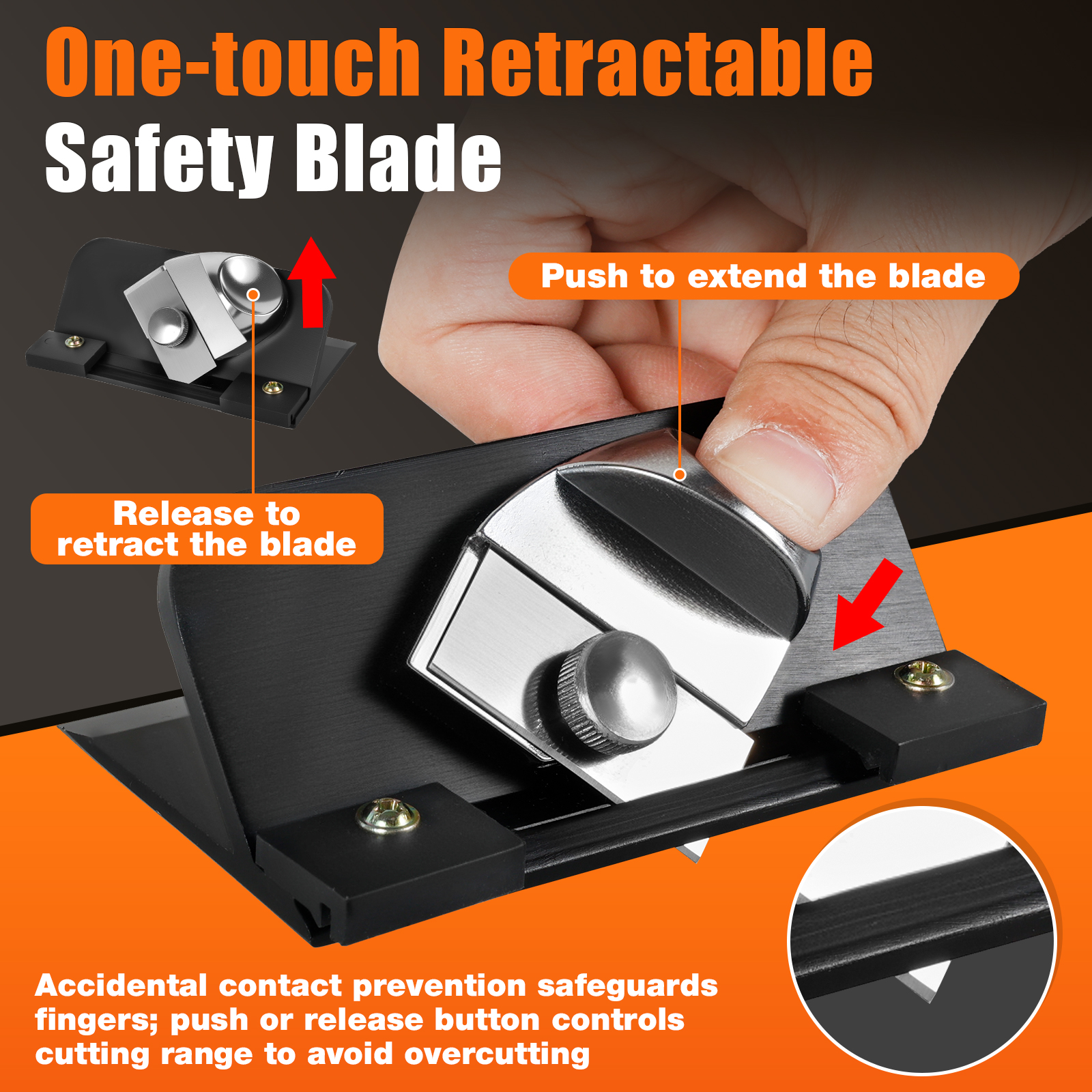 Retractable Mat Cutter 45° Bev - Cutting Board Foam ulasan dan harga
