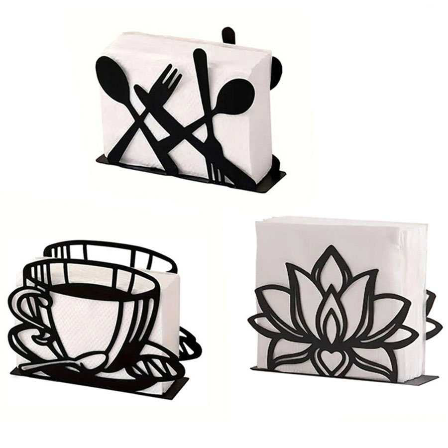 Iron Vertical Napkin Holder, T - Agar Tissue Culture ulasan dan harga